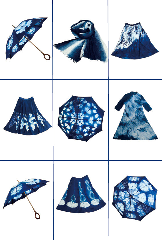 神戸阪急 企画イベント出展「藍の青、青の涼」