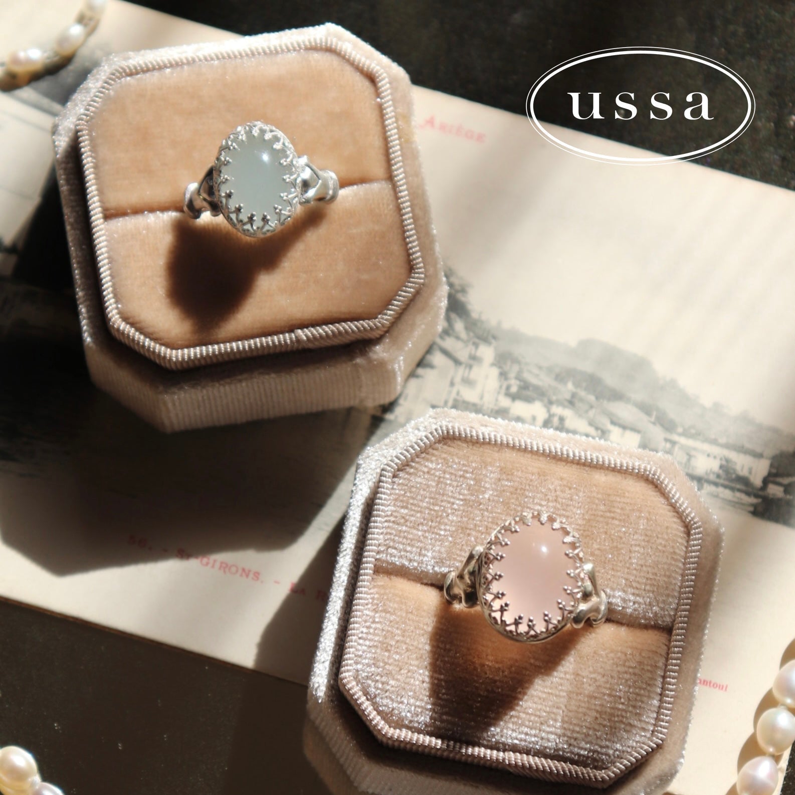 「石と出会う、春のオーダーリング」ussa jewelry -Order exhibition-