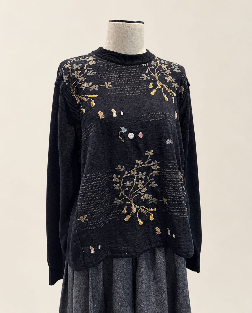 SOCK KNIT PULLOVER