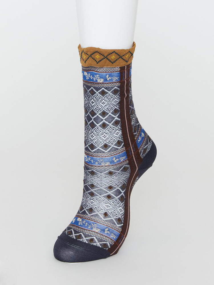 SHEER KILIM SOCKS