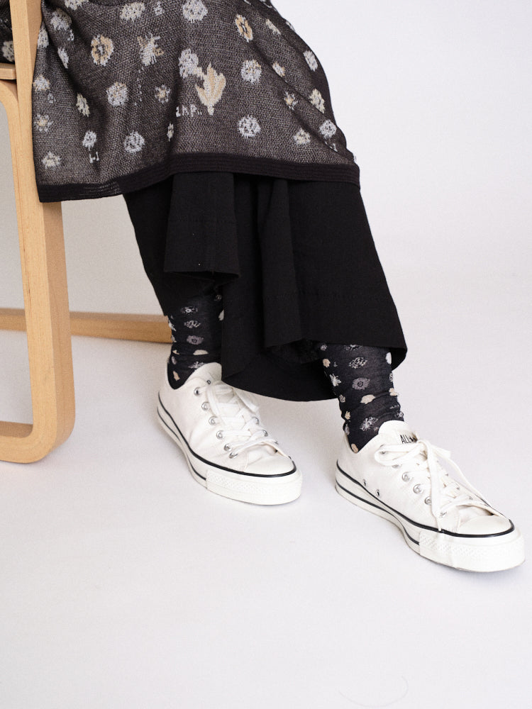 POLKA FLOWER SOCKS