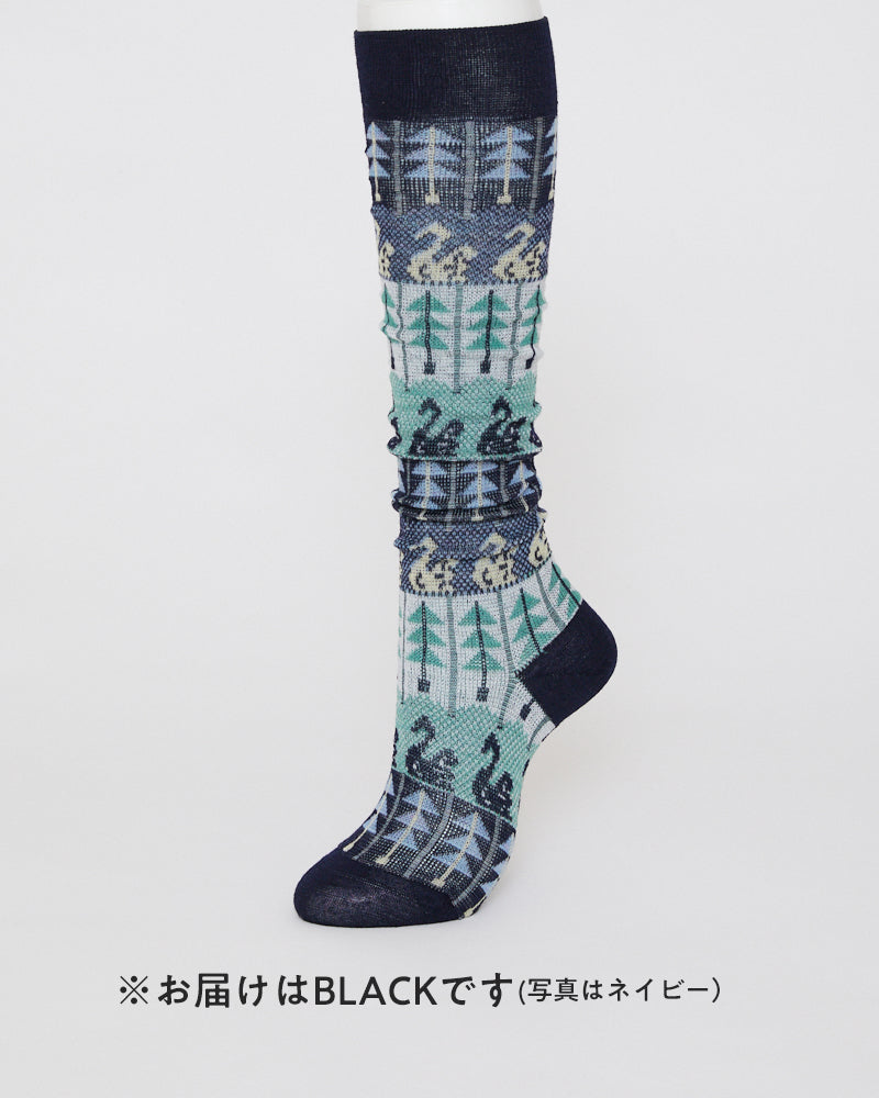 SWAN LAKE SOCKS〈HS〉ハイソックス