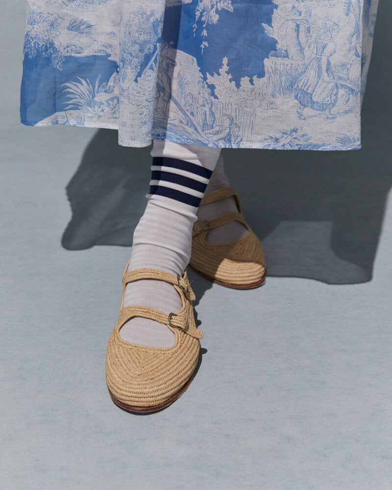 【NEW】AM-813 / COLOR BORDER SOCKS