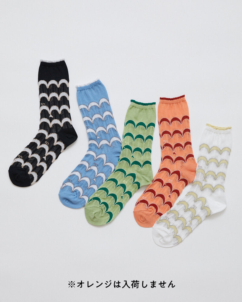 【NEW】AS-186A / FISH-WAVE SOCKS