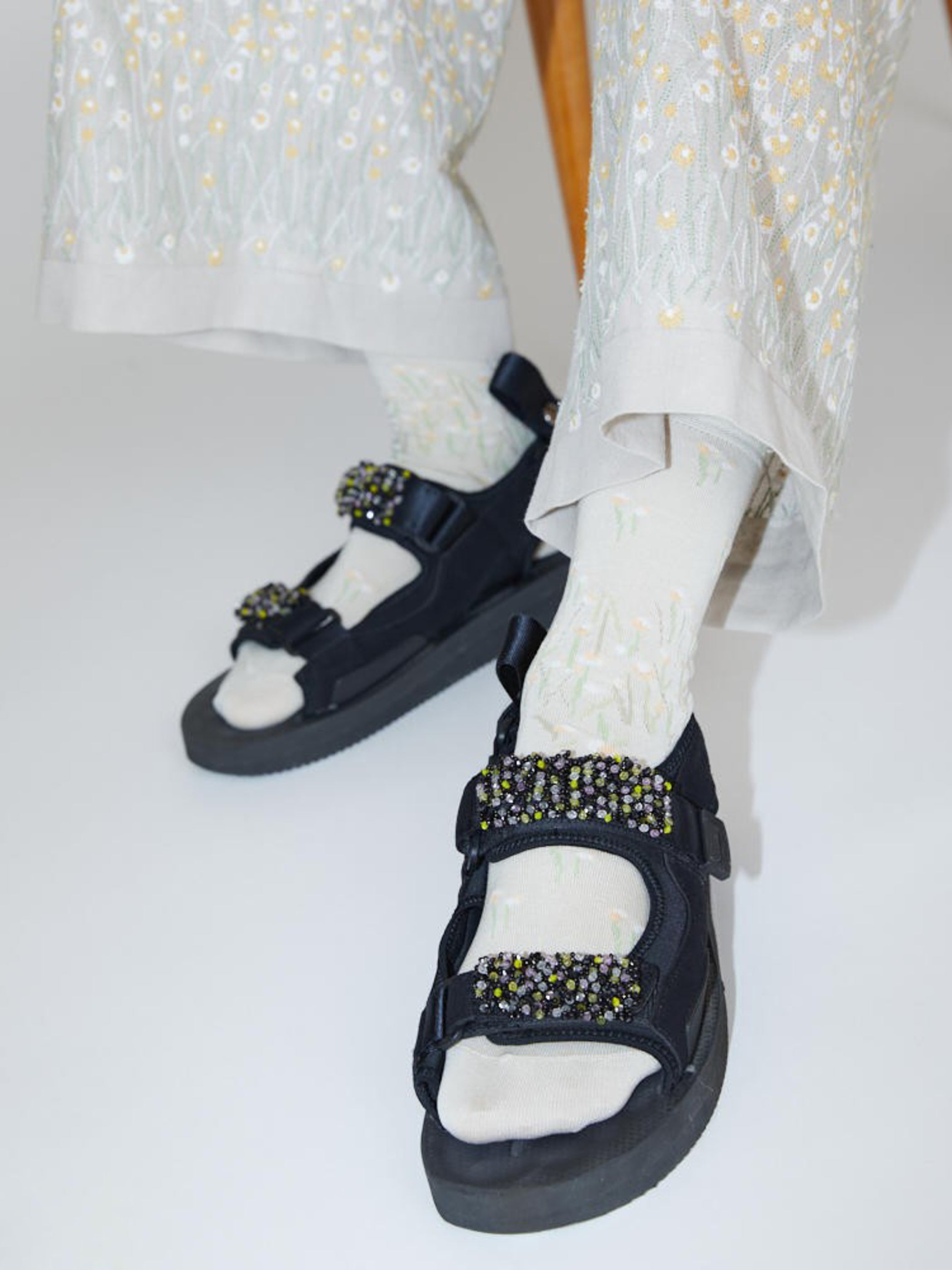 FULL FRY FLOWER SOCKS