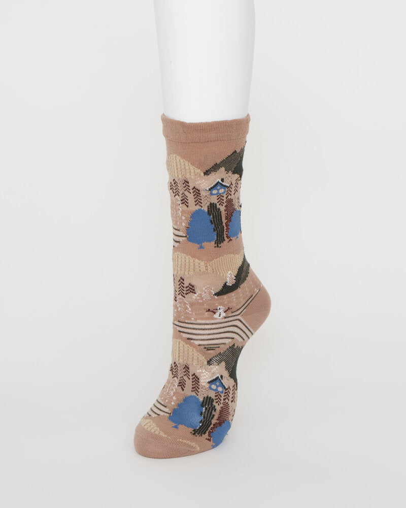 SNOWY WINTER SOCKS