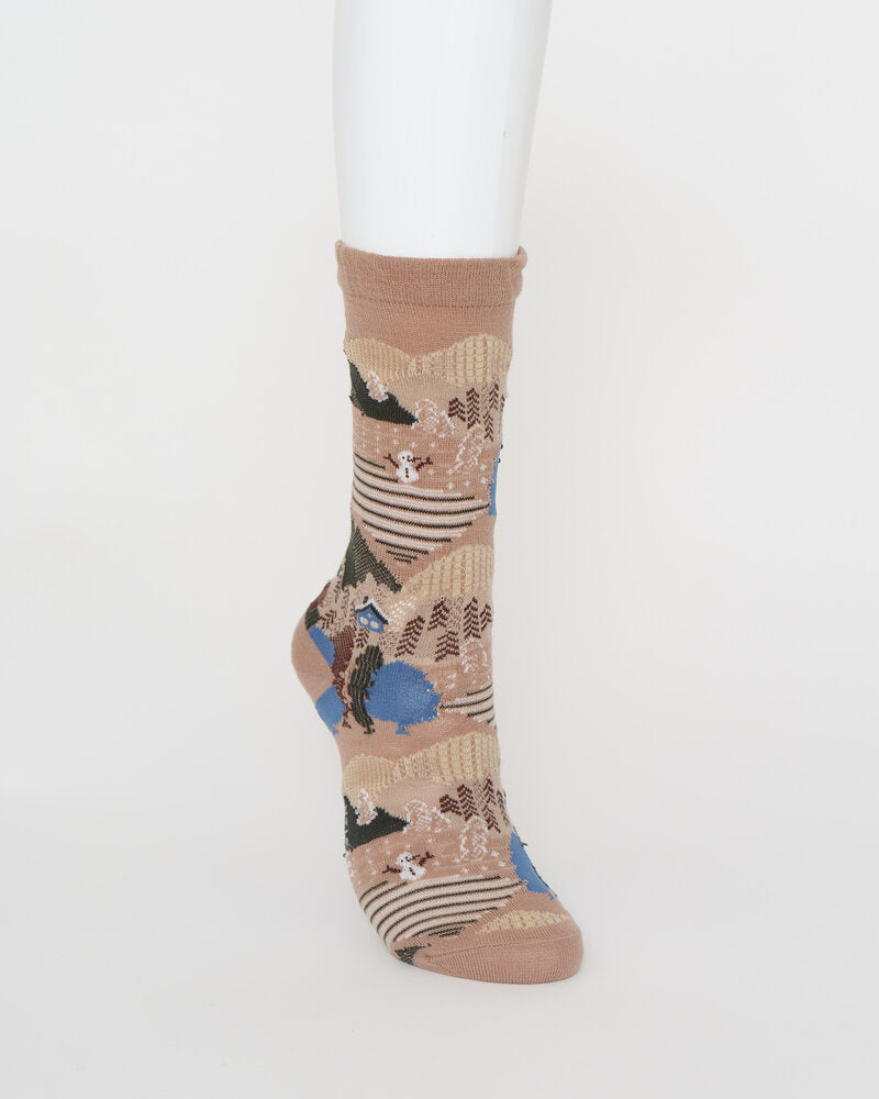 SNOWY WINTER SOCKS