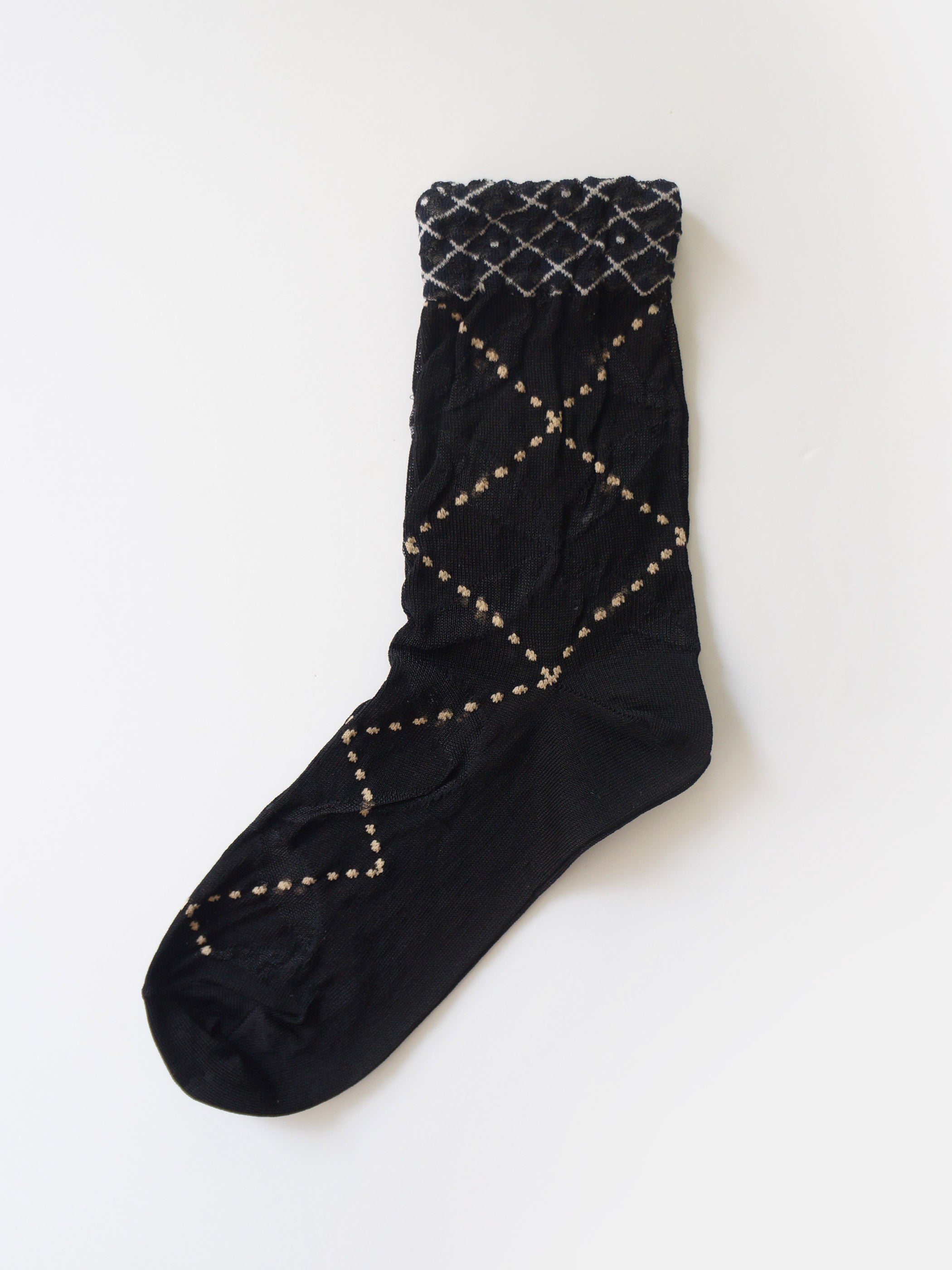 CIRCLE ARGYLE SOCKS