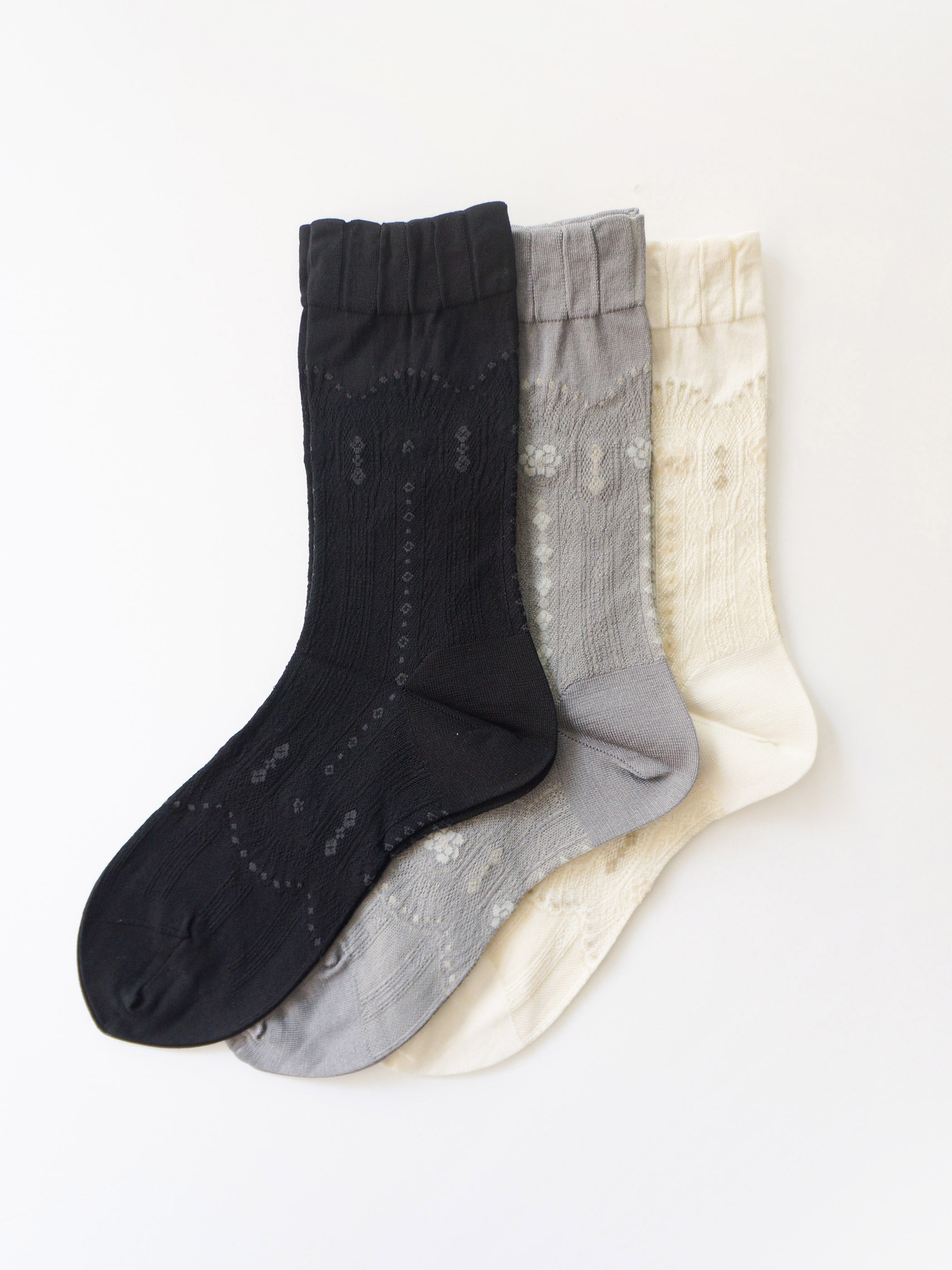LACE FUN SILK SOCKS
