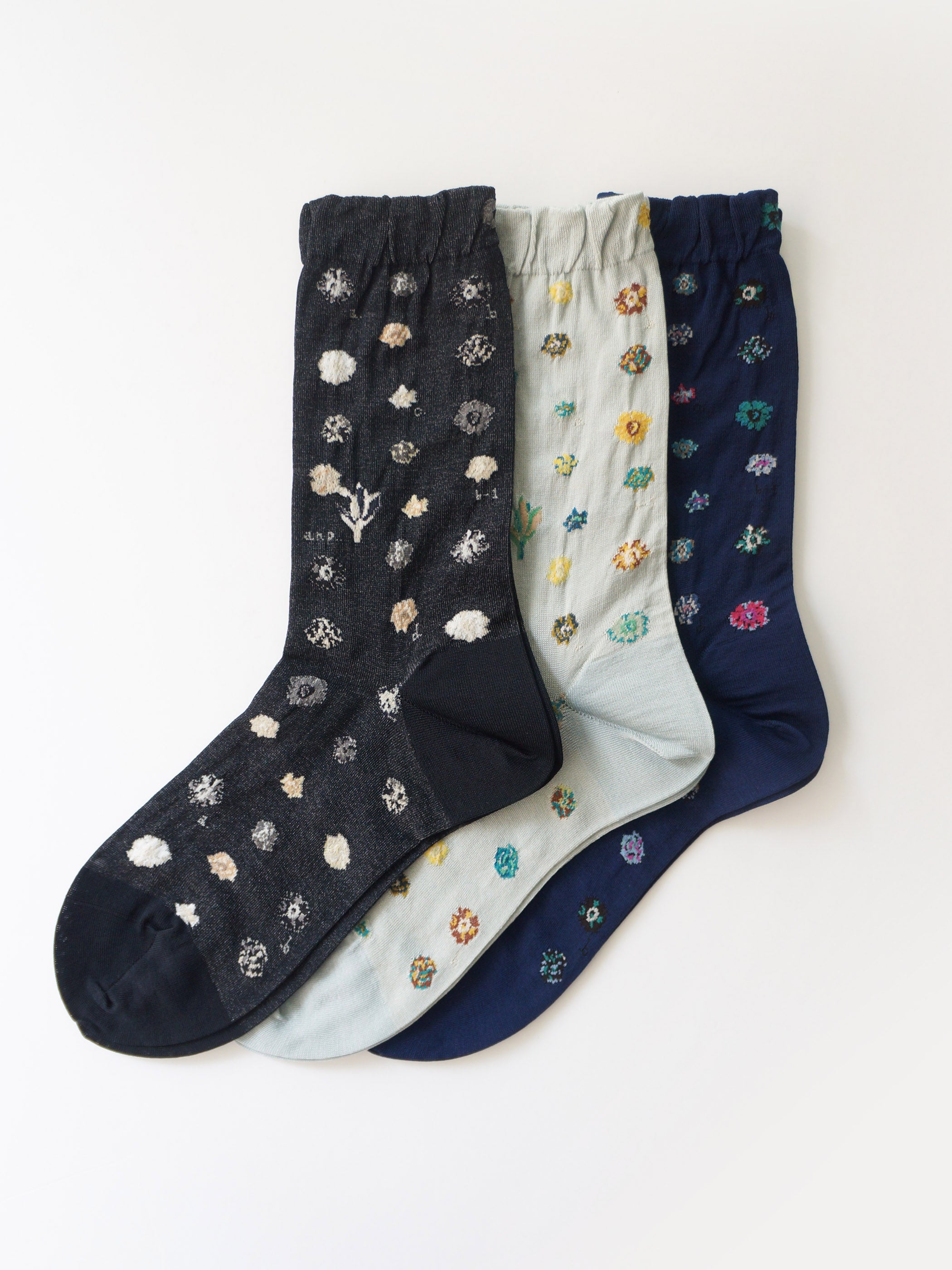 POLKA FLOWER SOCKS
