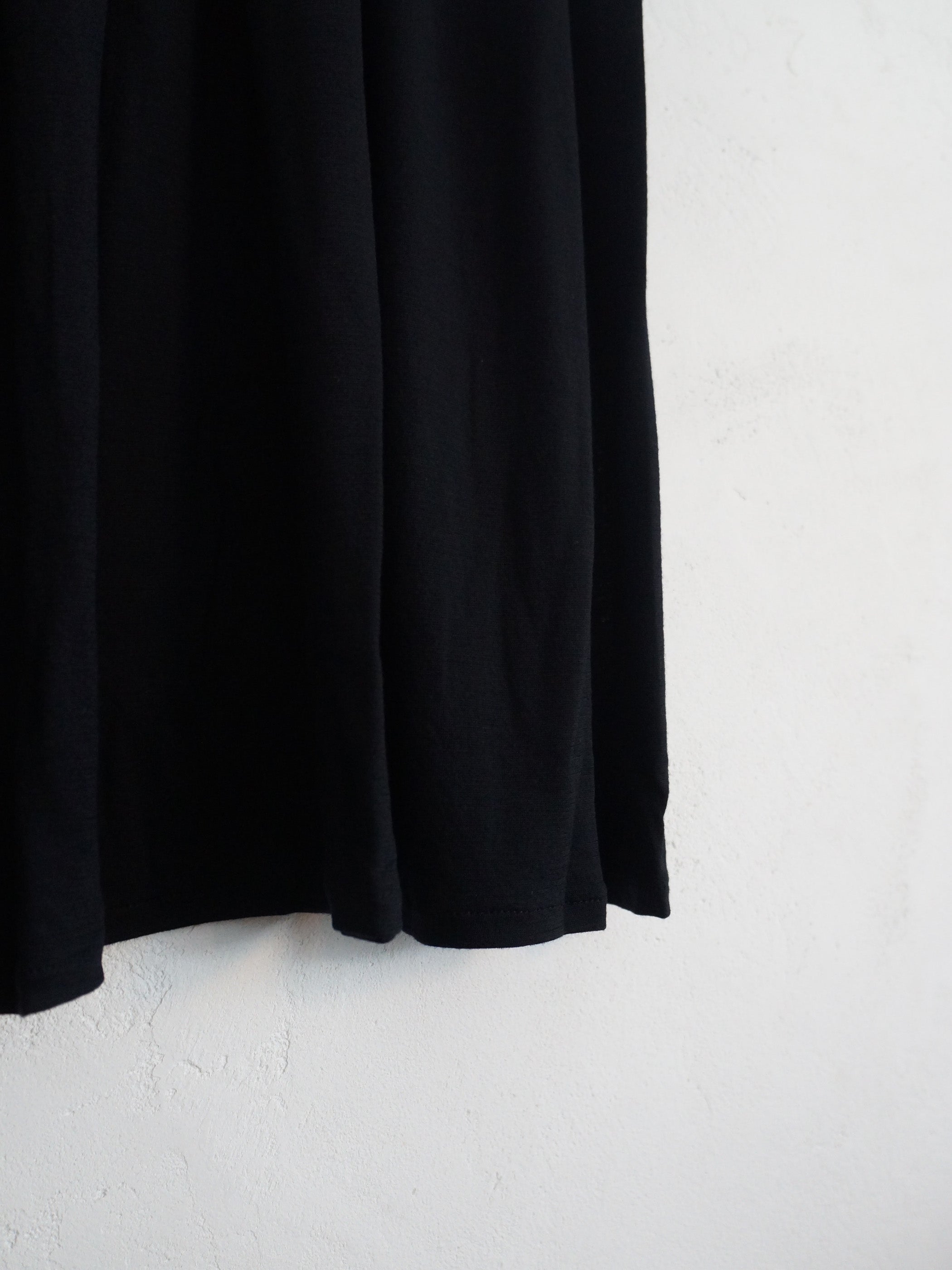 WOOL JERSEY SKIRT