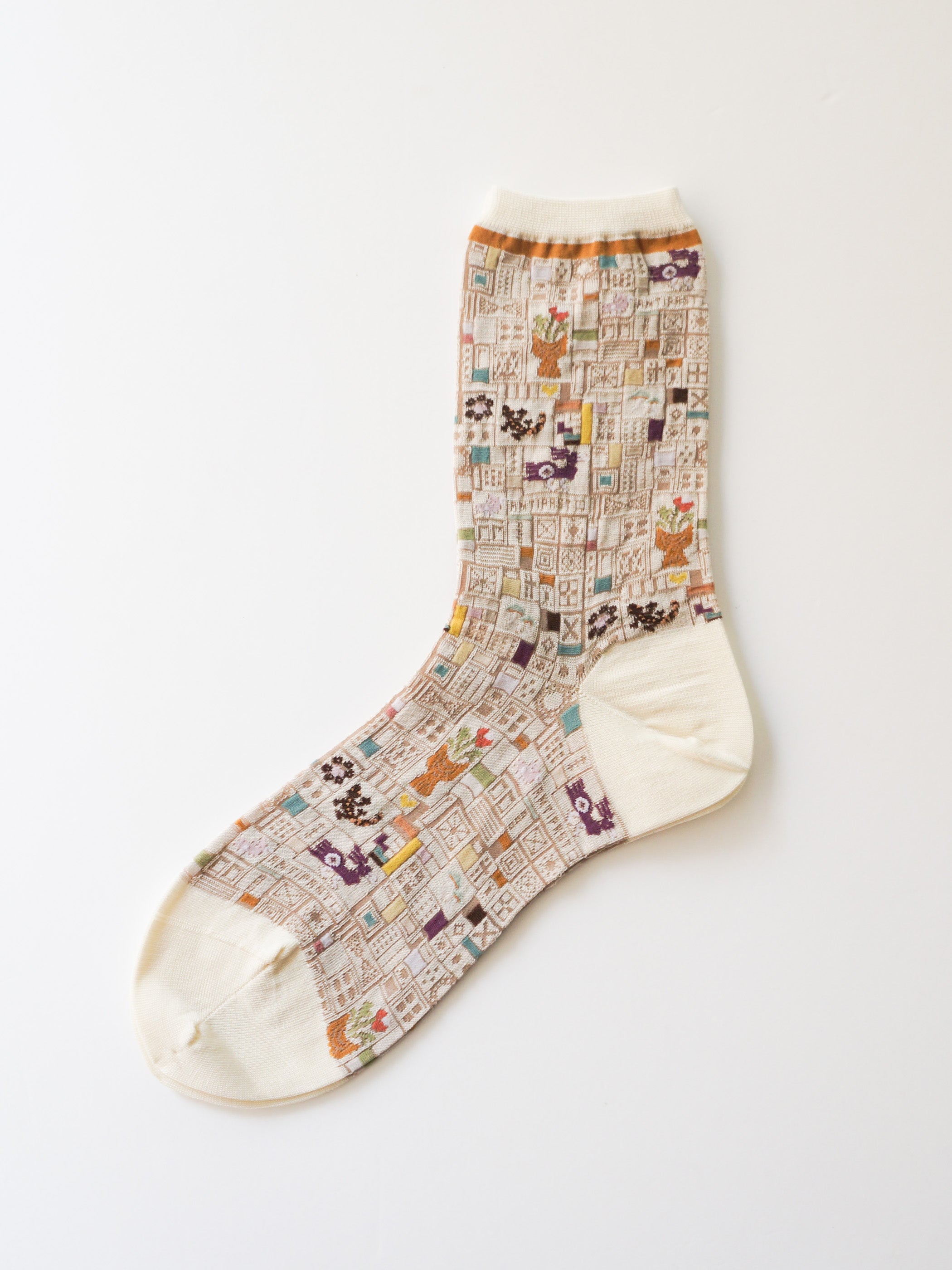 MOSAIC TILE SOCKS