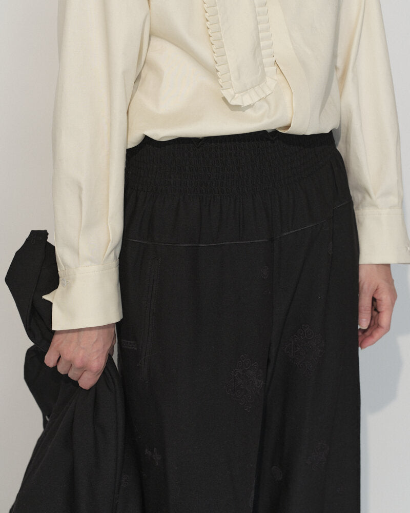 EMBROIDERED PANTS