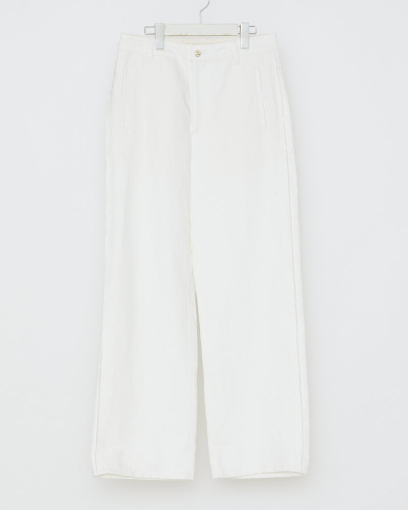 DENIM PANTS WHITE