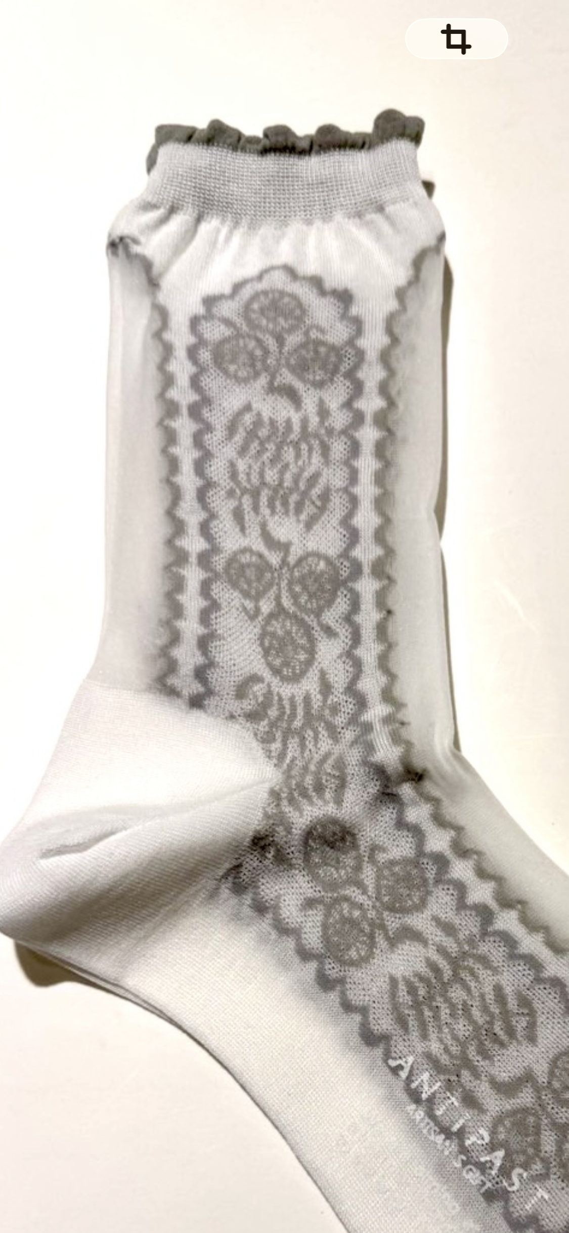 【NEW】AM-817 / SEE-THROUGH FLOWER SOCKS