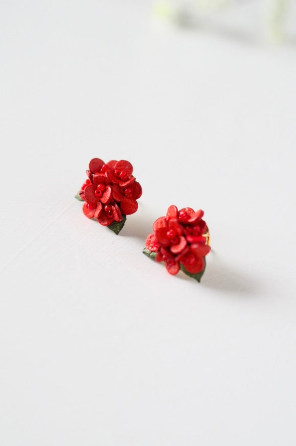 革花 bouquet ピアス/イヤリング
