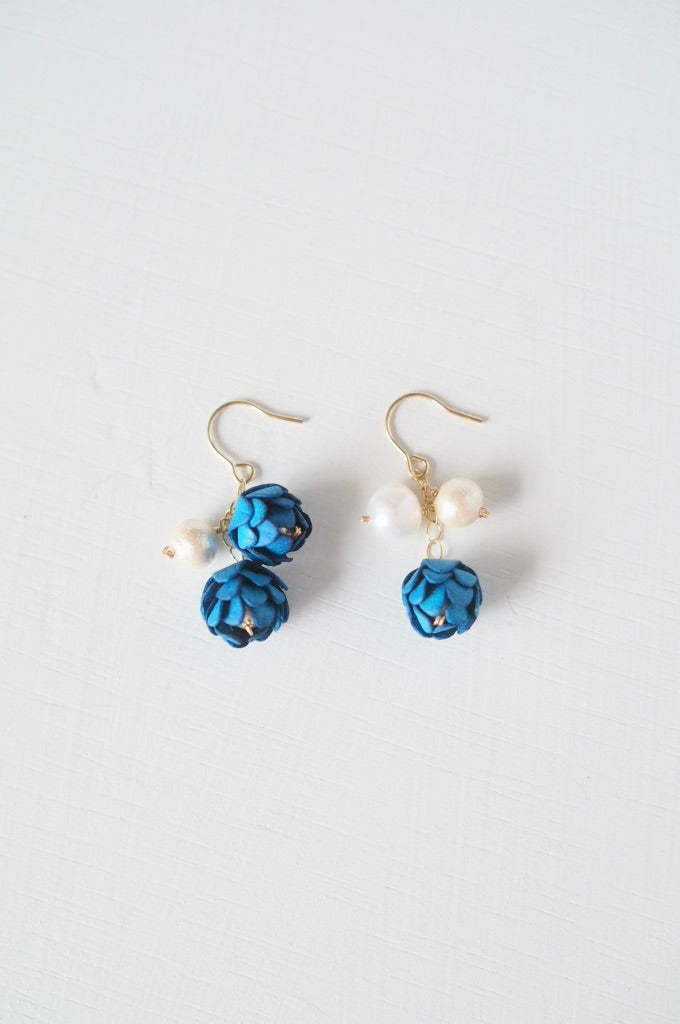 14kgf Bouton Pearl ピアス/イヤリング