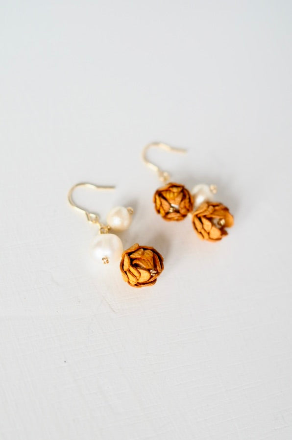 14kgf Bouton Pearl ピアス/イヤリング