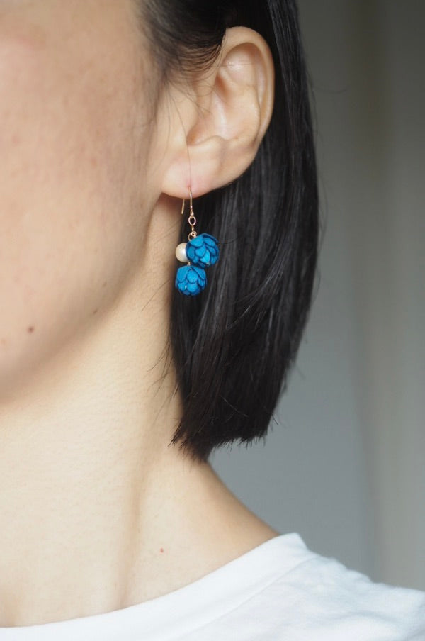 14kgf Bouton Pearl ピアス/イヤリング