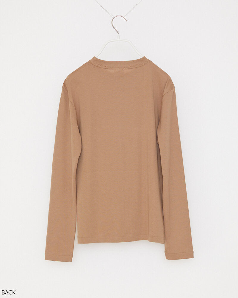 KNT252/C-F T-SHIRT / BLACK