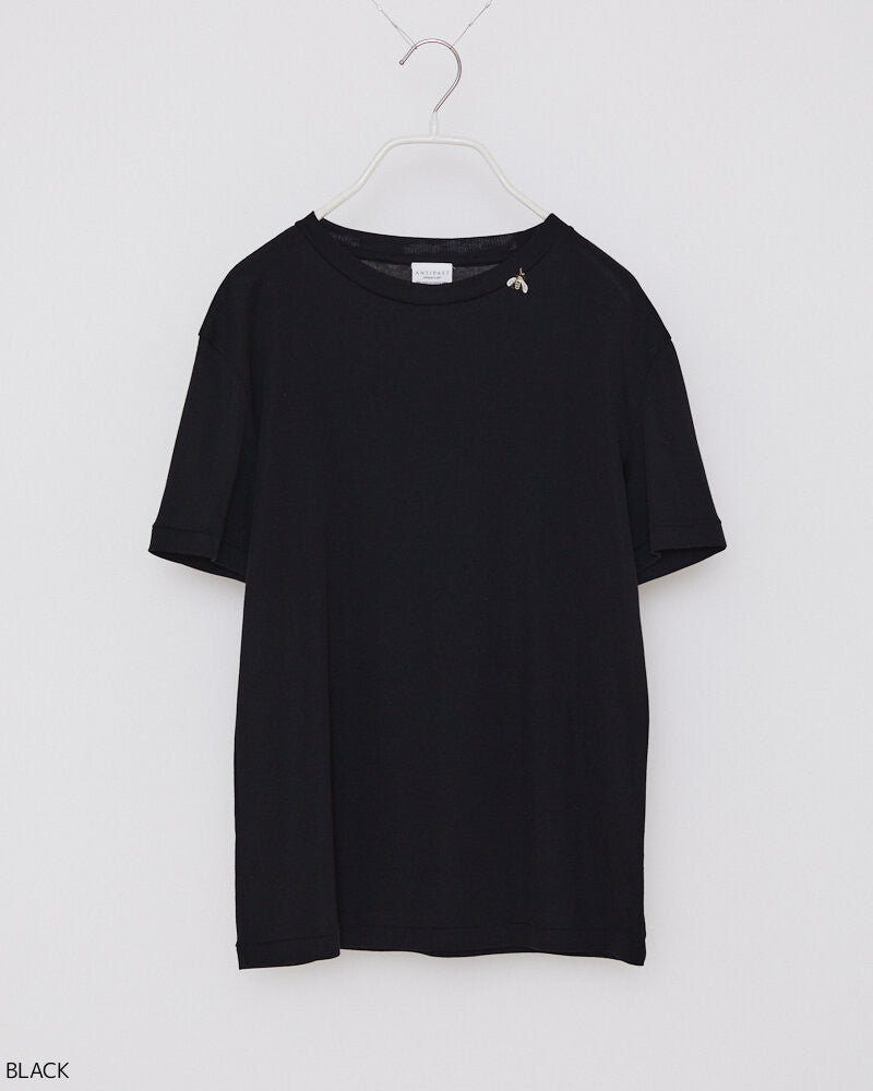 KNT252HA / COTTON FRICE T-SHIRT / BLACK
