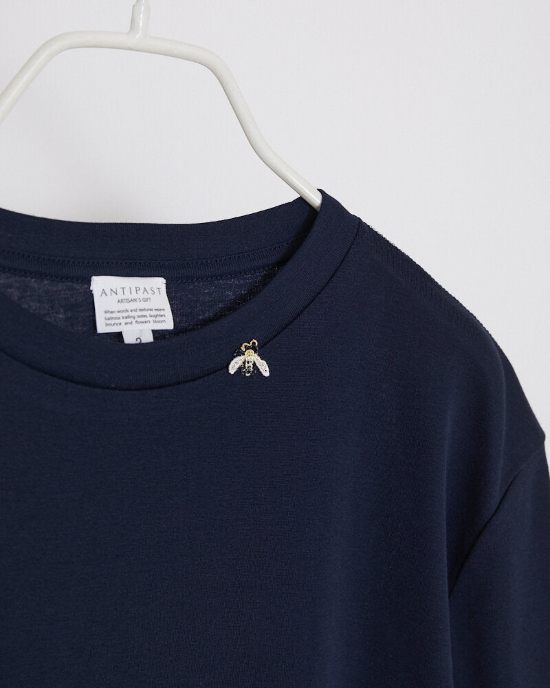 KNT252HA / COTTON FRICE T-SHIRT / BLACK