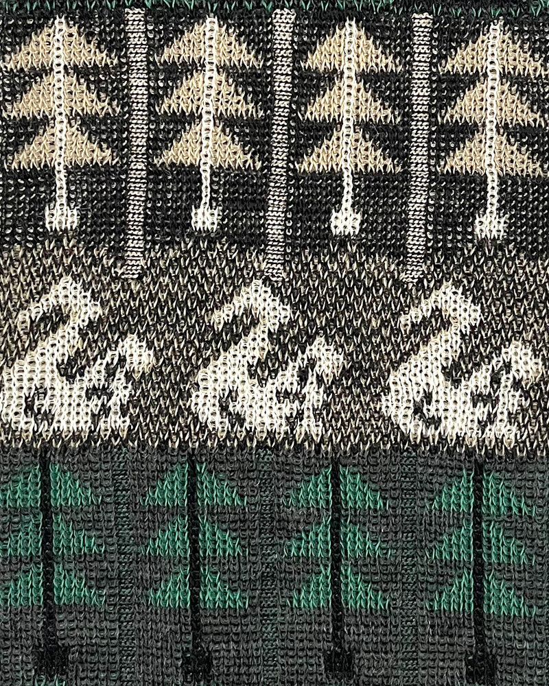 SOCK KNIT GLOVES / NG1-810 / SWAN LAKE