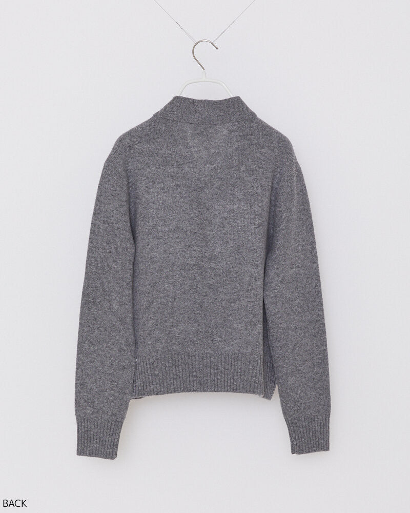 SOCK KNIT V-CD / BLACK*BLACK