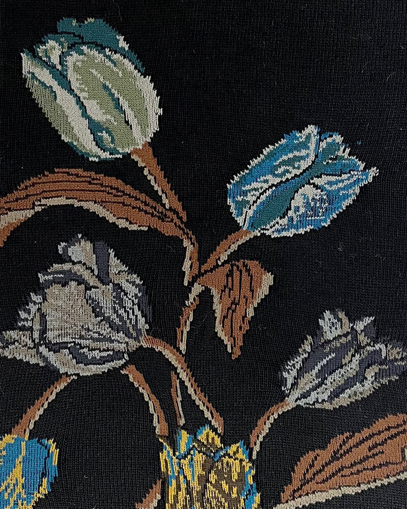 SOCK KNIT GLOVES / NG1-805 / BOUQUET TULIP