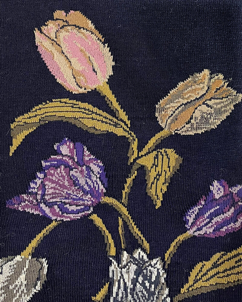 SOCK KNIT GLOVES / NG1-805 / BOUQUET TULIP