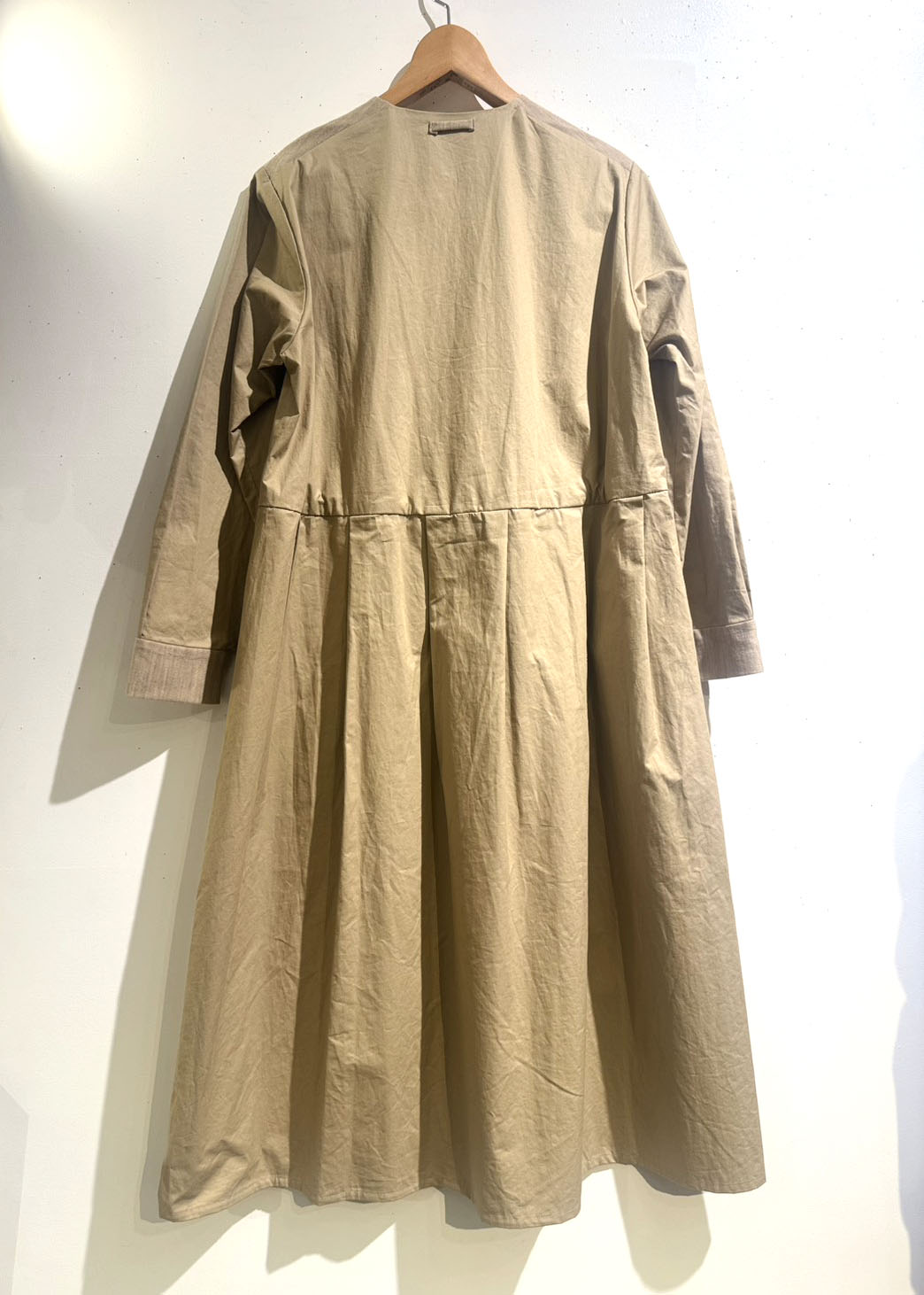 SOCK KNIT DRESS BEIGE*BEIGE