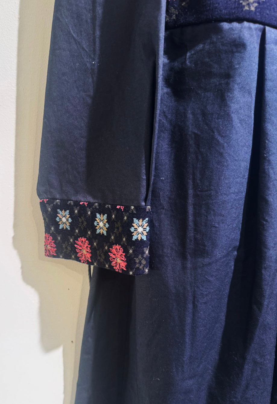 SOCK KNIT DRESS / NAVY*NAVY