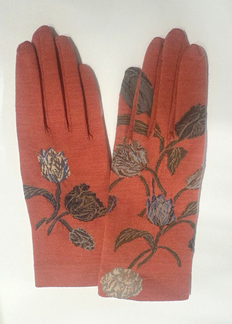 SOCK KNIT GLOVES / NG1-805 / BOUQUET TULIP