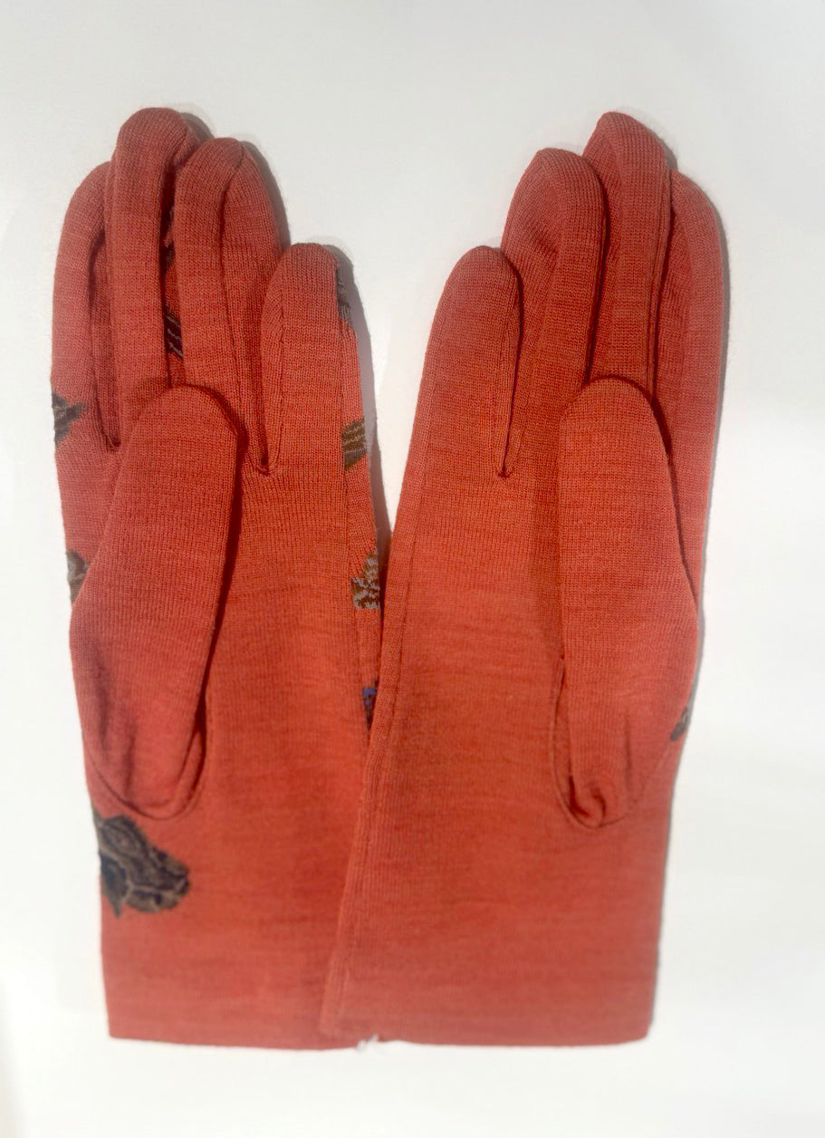 SOCK KNIT GLOVES / NG1-805 / BOUQUET TULIP