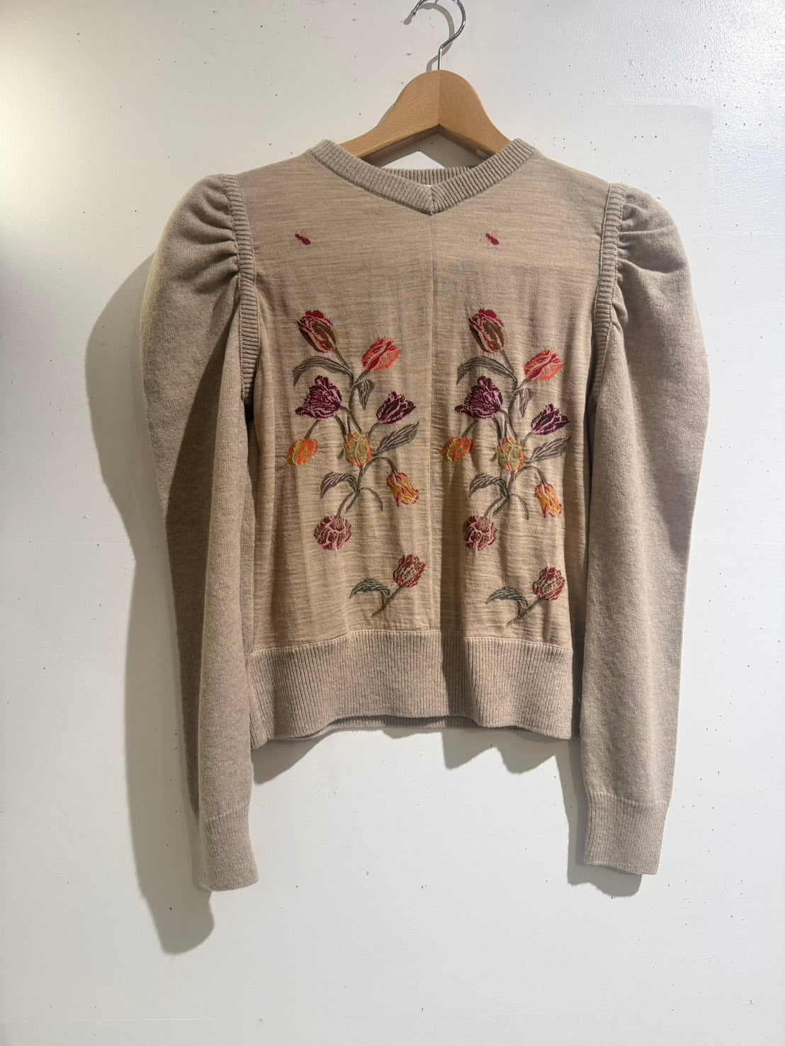 SOCK KNIT PULLOVER / BEIGE*IVORY