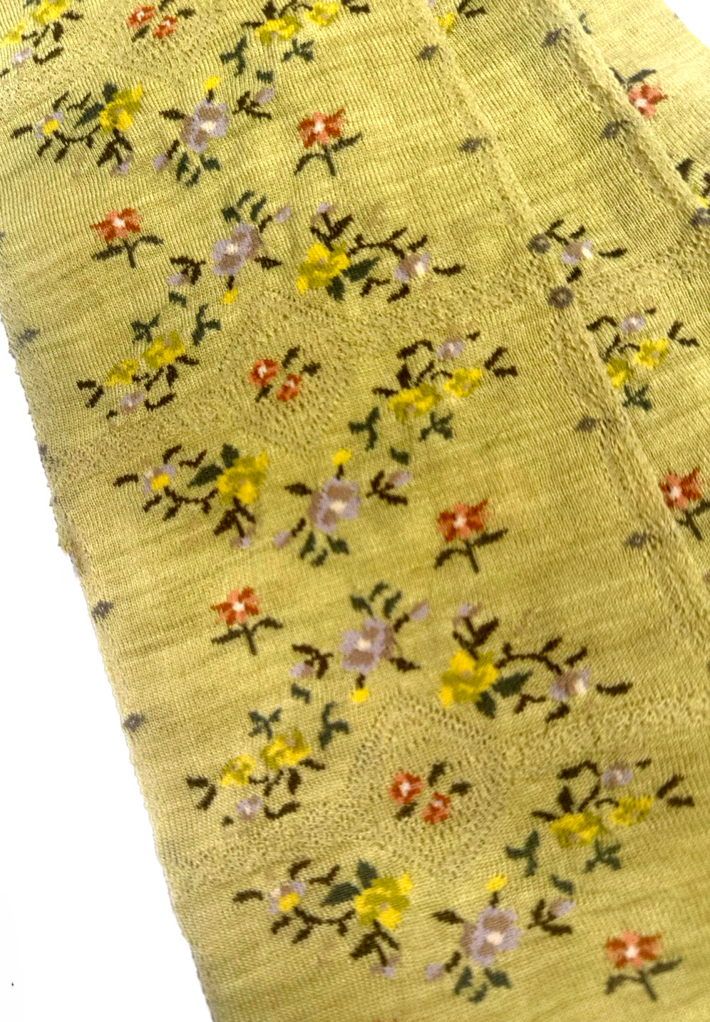 SOCK KNIT MUFFLER / M46-809 / ROSE WALL(蜂モチーフ付) CREAM