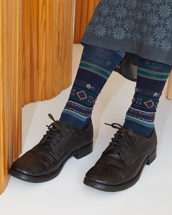 TYROLEAN STRIPE SOCKS