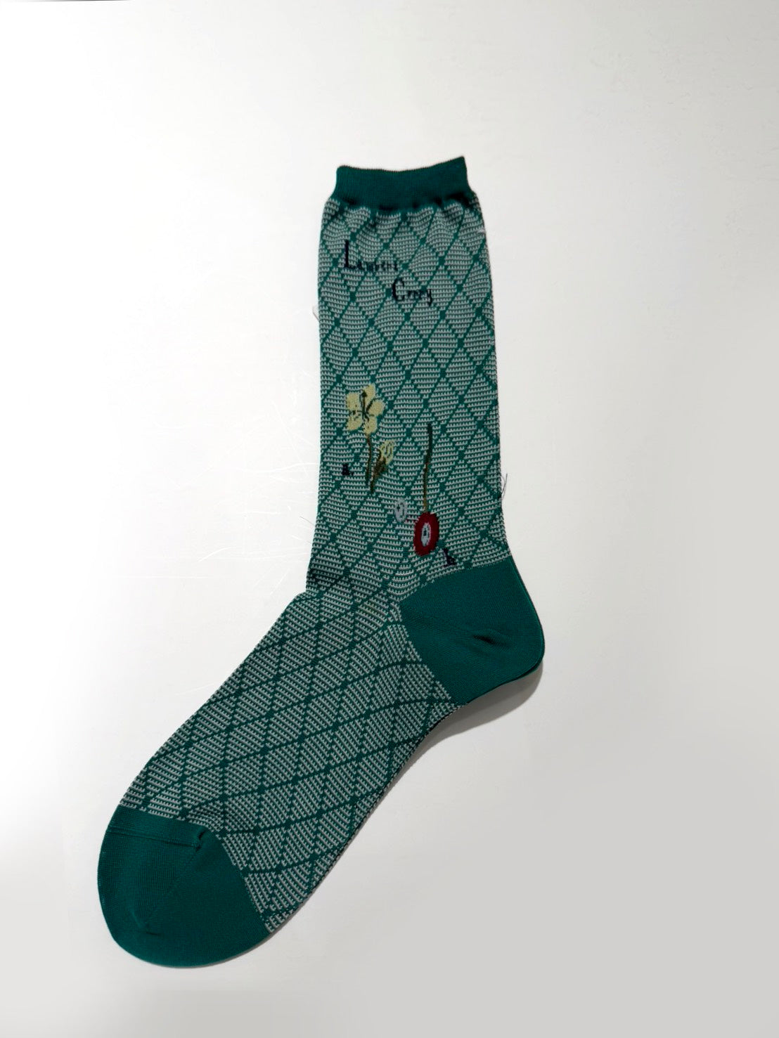 【NEW】AM-818 / CHERRY ON DIAMOND SOCKS
