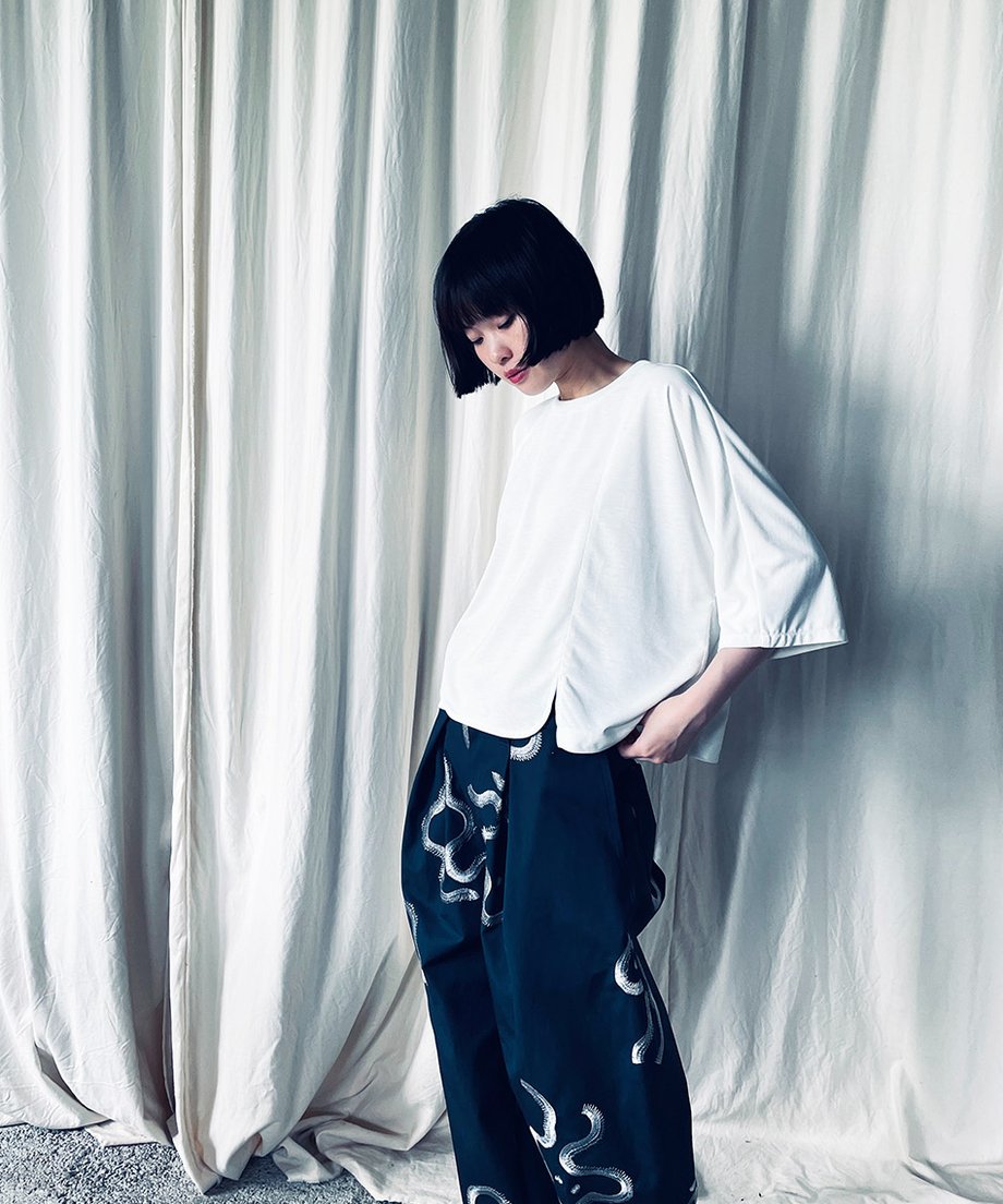 cs-58W / white slit T