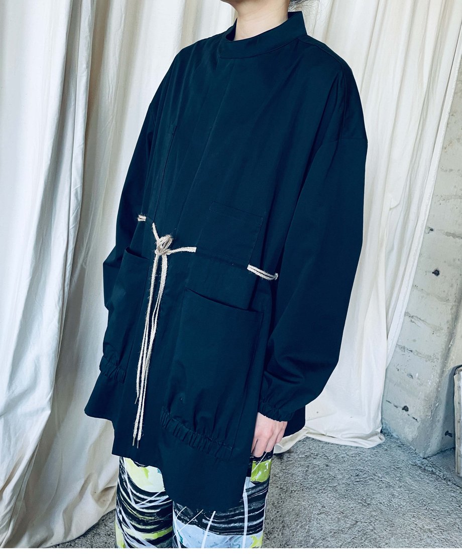 black shirts jacket