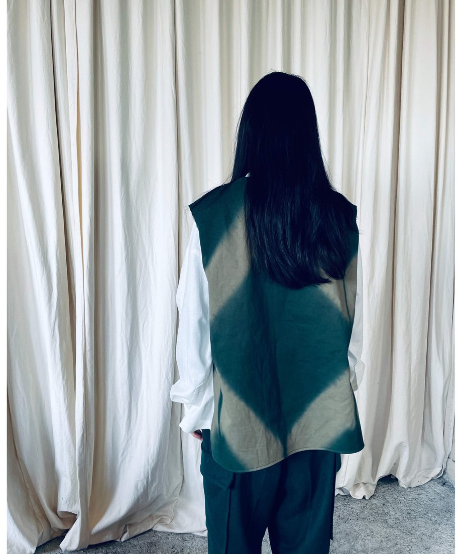 green vest