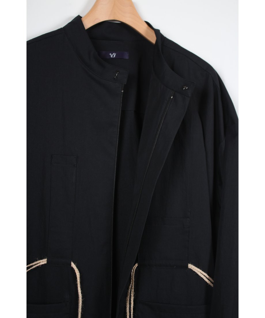 black shirts jacket