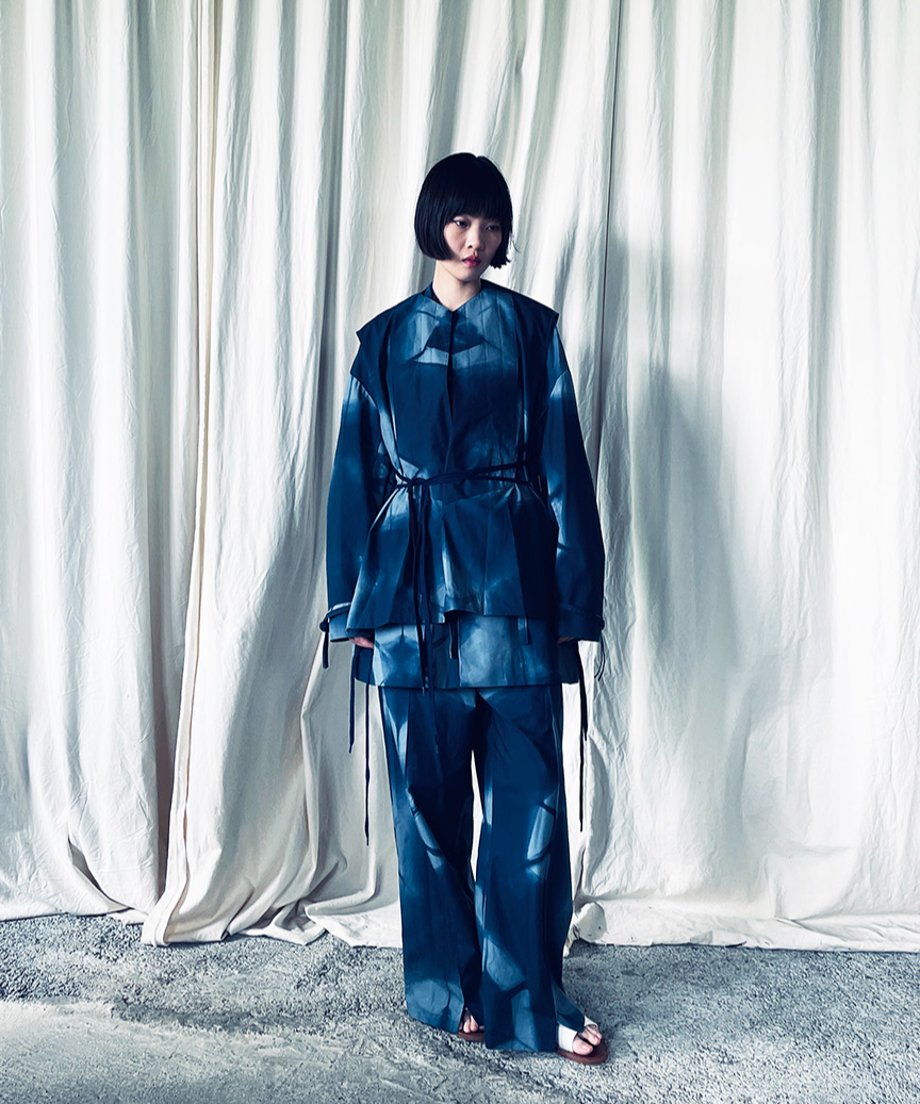 pt-56A / shibori pants