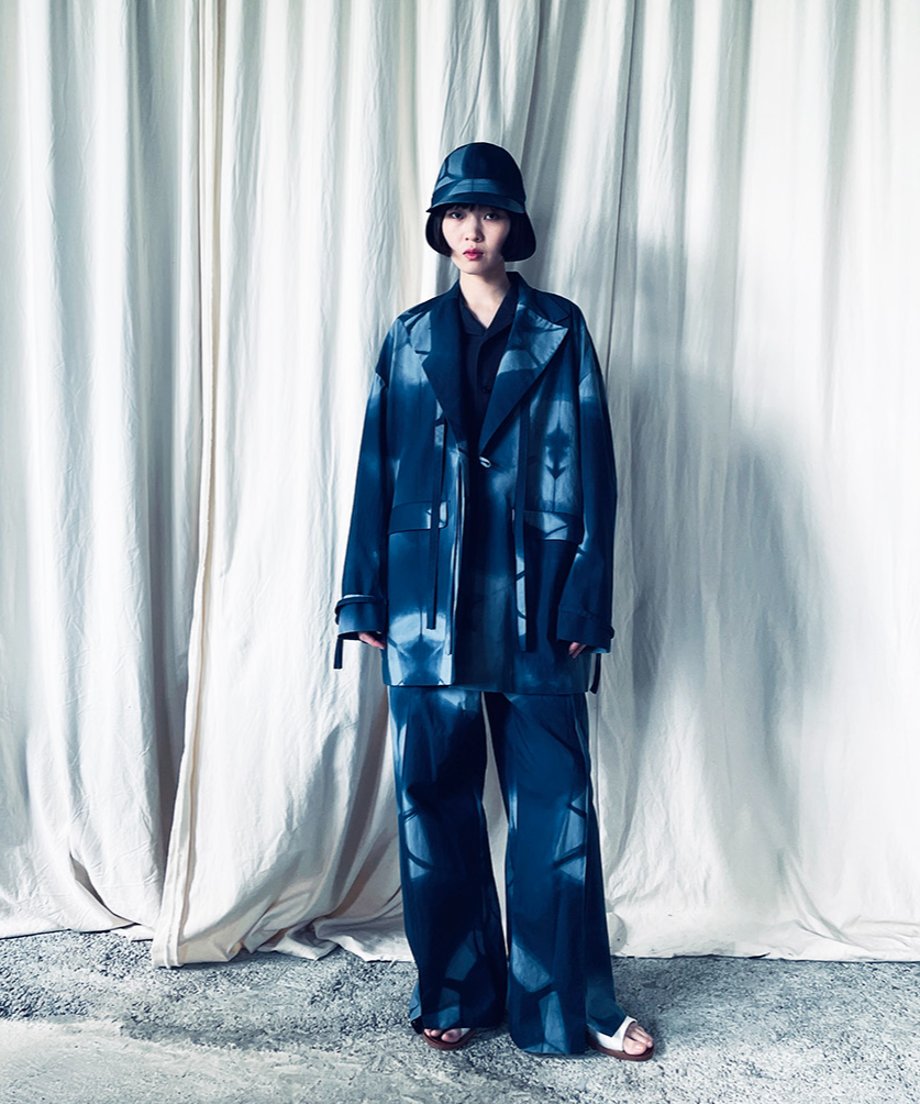 pt-56A / shibori pants