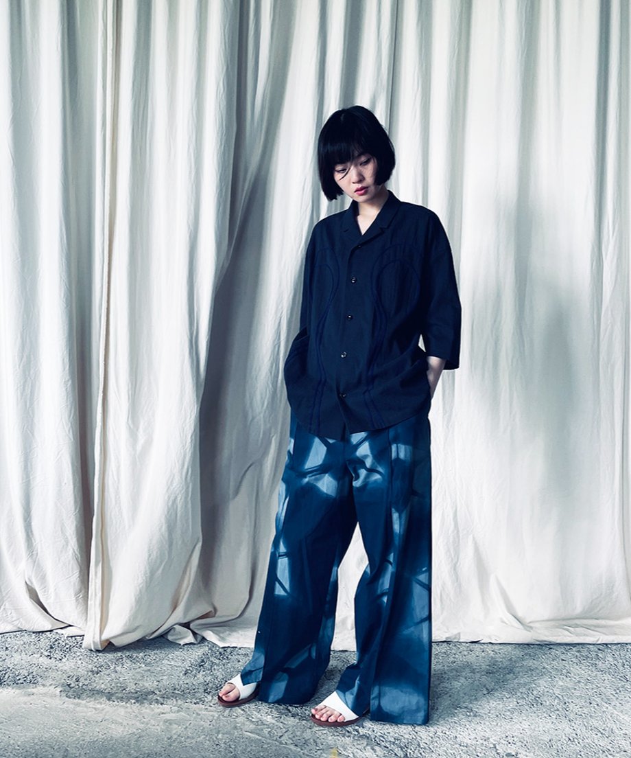 pt-56A / shibori pants