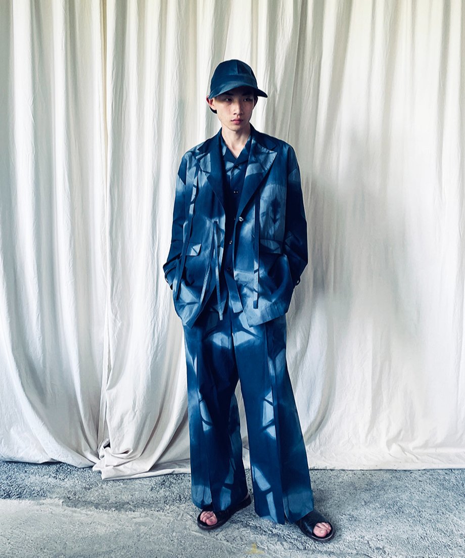 pt-56A / shibori pants