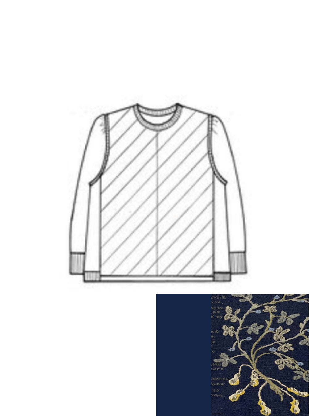 SOCK KNIT PULLOVER