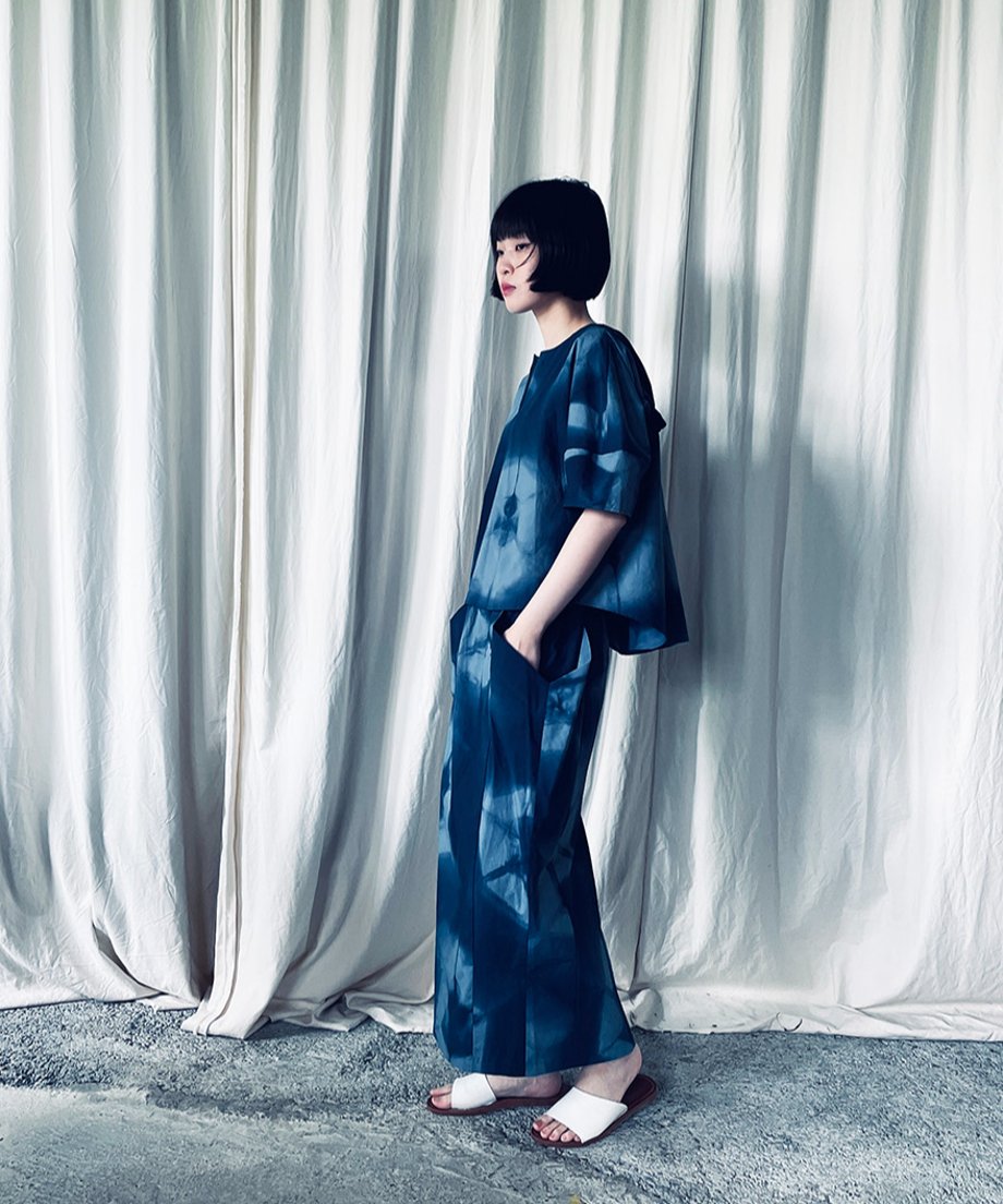 sk-30A / shibori skirt