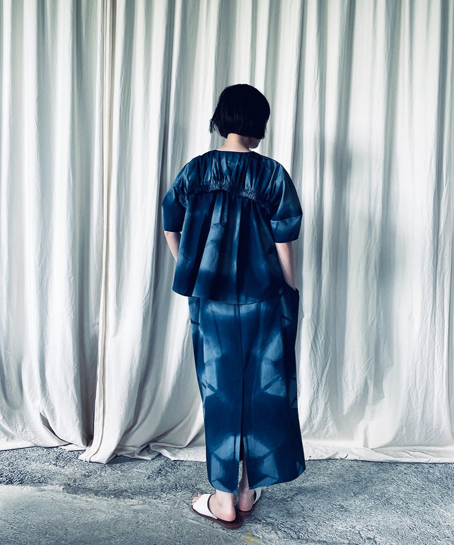 sk-30A / shibori skirt
