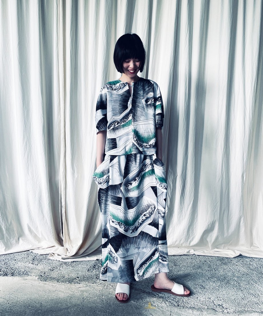 sk-30P / larch skirt